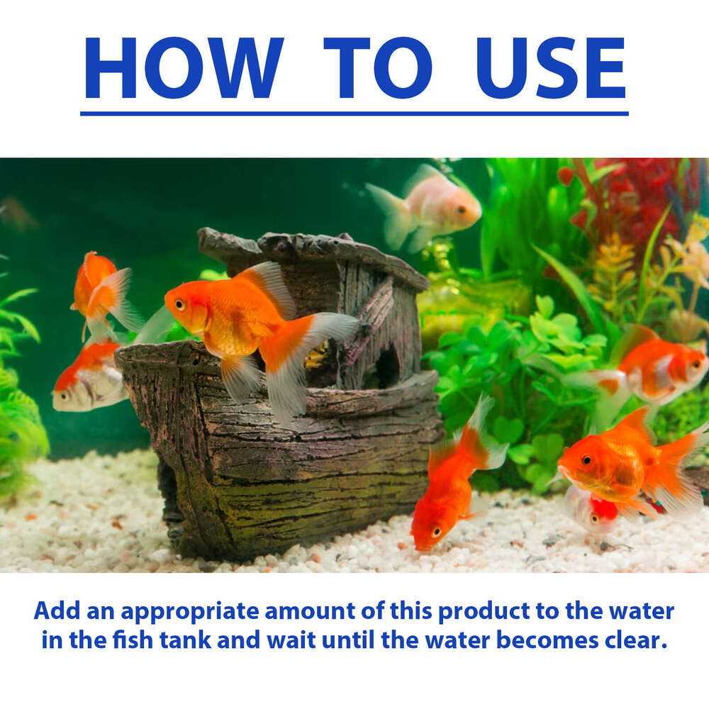 Yegbong Purifier Clean Aquarium Remove Green Purify Water Quality Instant Algae Removal Powder S260203