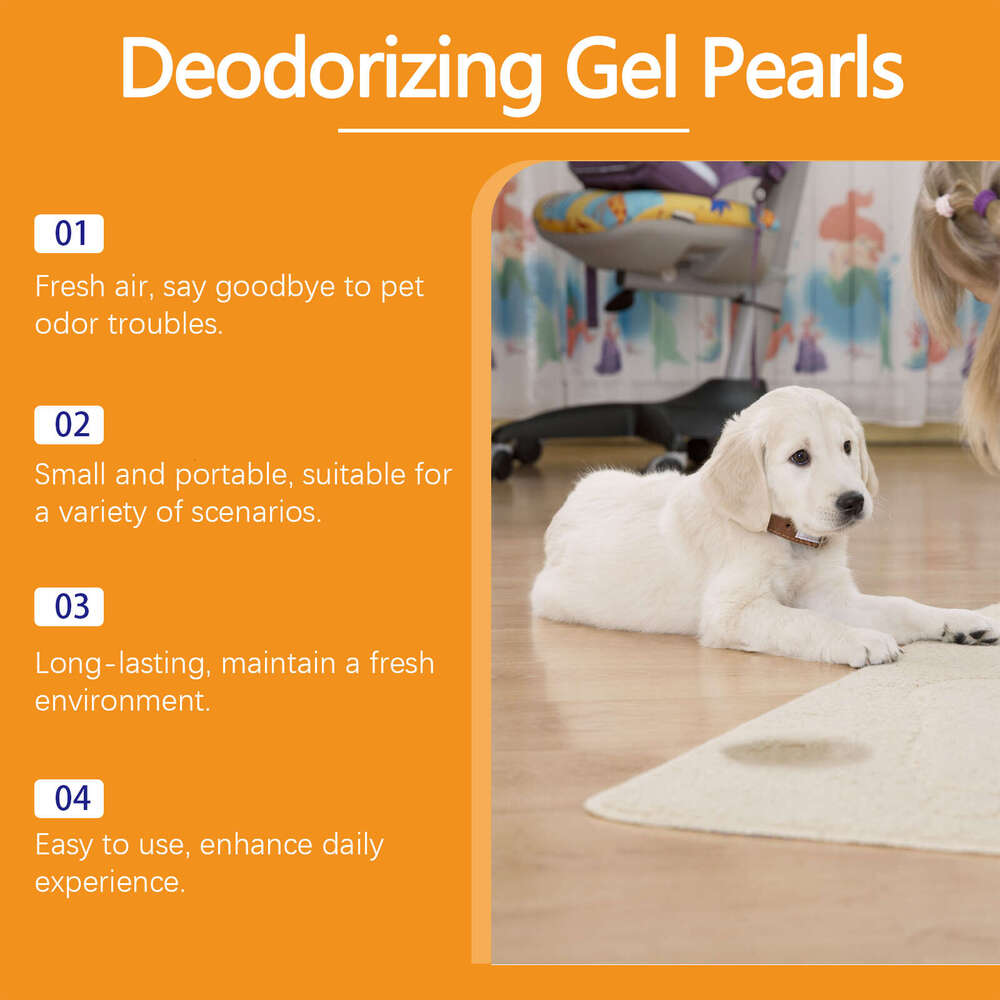 Yegbong Gentle Ingredients Clean Pet Odors Freshen Air Deodorizing Beads S260203