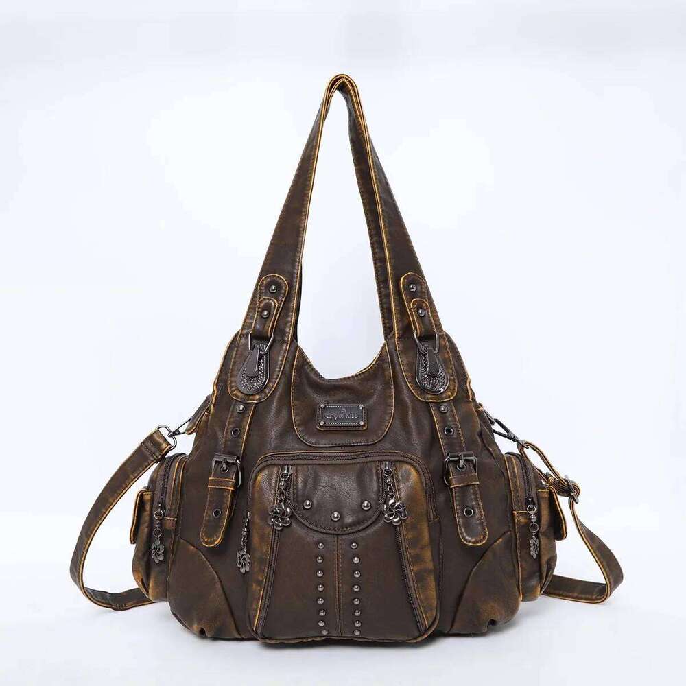 Angel kiss Women Fashion Handbags PU Leather Bags Female Satchel Big-capacity Shoulder Purse Bag bolsa feminina C260204
