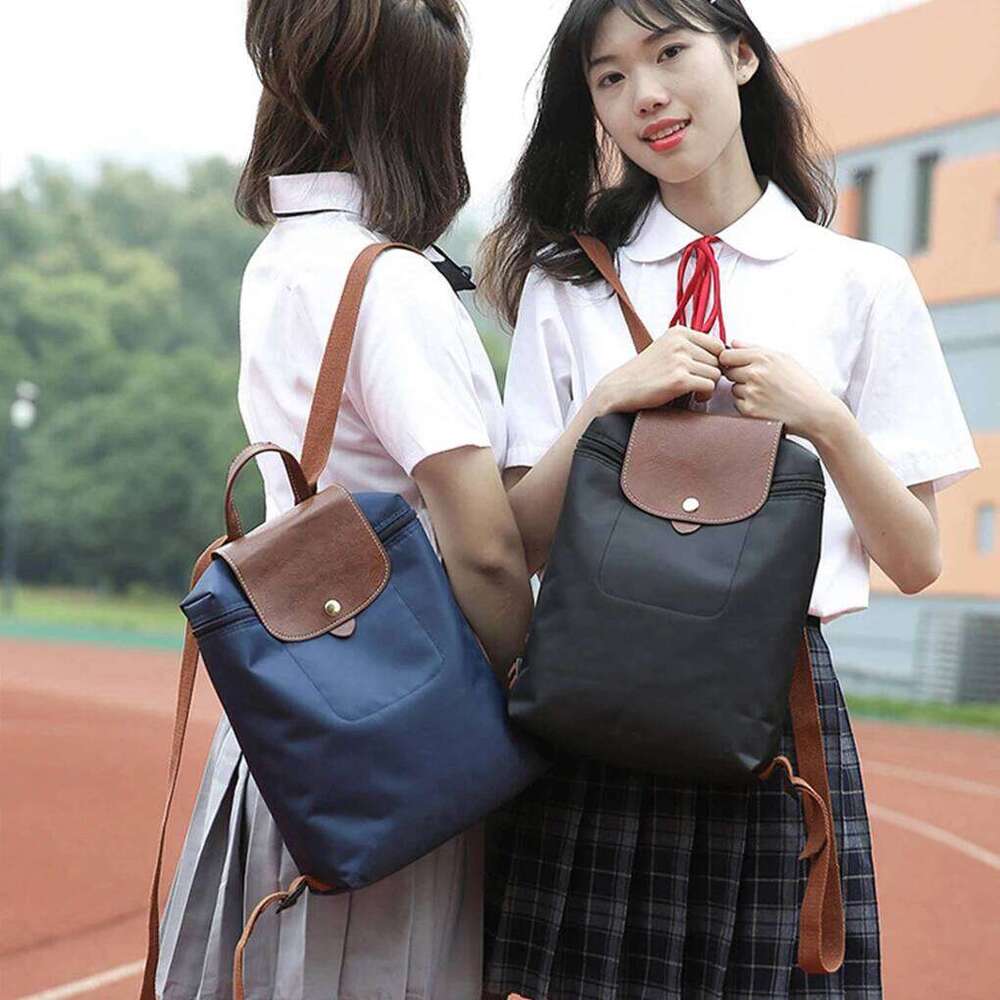 Waterproof Teenage Bookbag Nylon Rucksack Fashion Girl Backpack Women Shoulder Bag High School Schoolbag Z260202