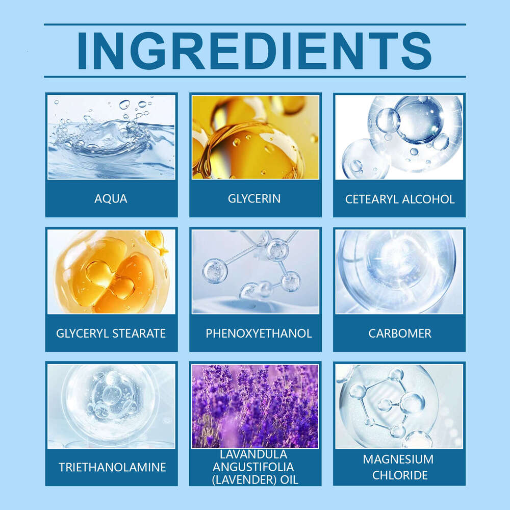 Hoygi Care Nighttime Peaceful Moisturizing Hydrating Gentle Soothing Body Sleep Magnesium Cream S260203