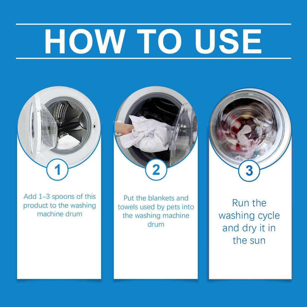 Yegbong Odor Deep Cleaning Pet Laundry Stain Removal Powder S260203