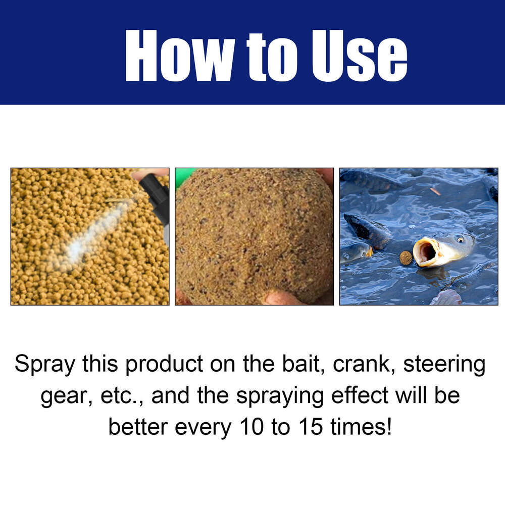 Yegbong Lake Reservoir Fishing Fish Spray Carp Tilapia Tuna Food Attractant S260203