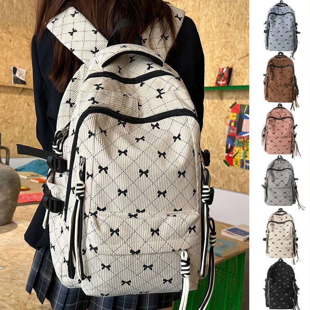 Striped for Women's Fashion, Large Capacity Leisure Backpack, Outdoor Hiking, Lightweight Travel Backpack Z260204