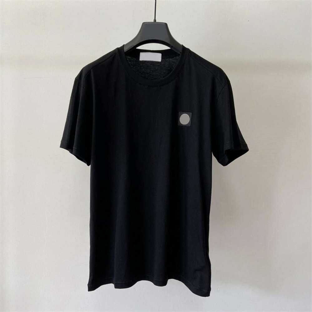 Casual Tshirt Stones Men's Short Sleeved Summer Polo Shirt T-Shirt Islands Plus Fat Enlarged Loose Embroider Shirt Mens Designer Luxury Topstoney Shirt D64 7C6