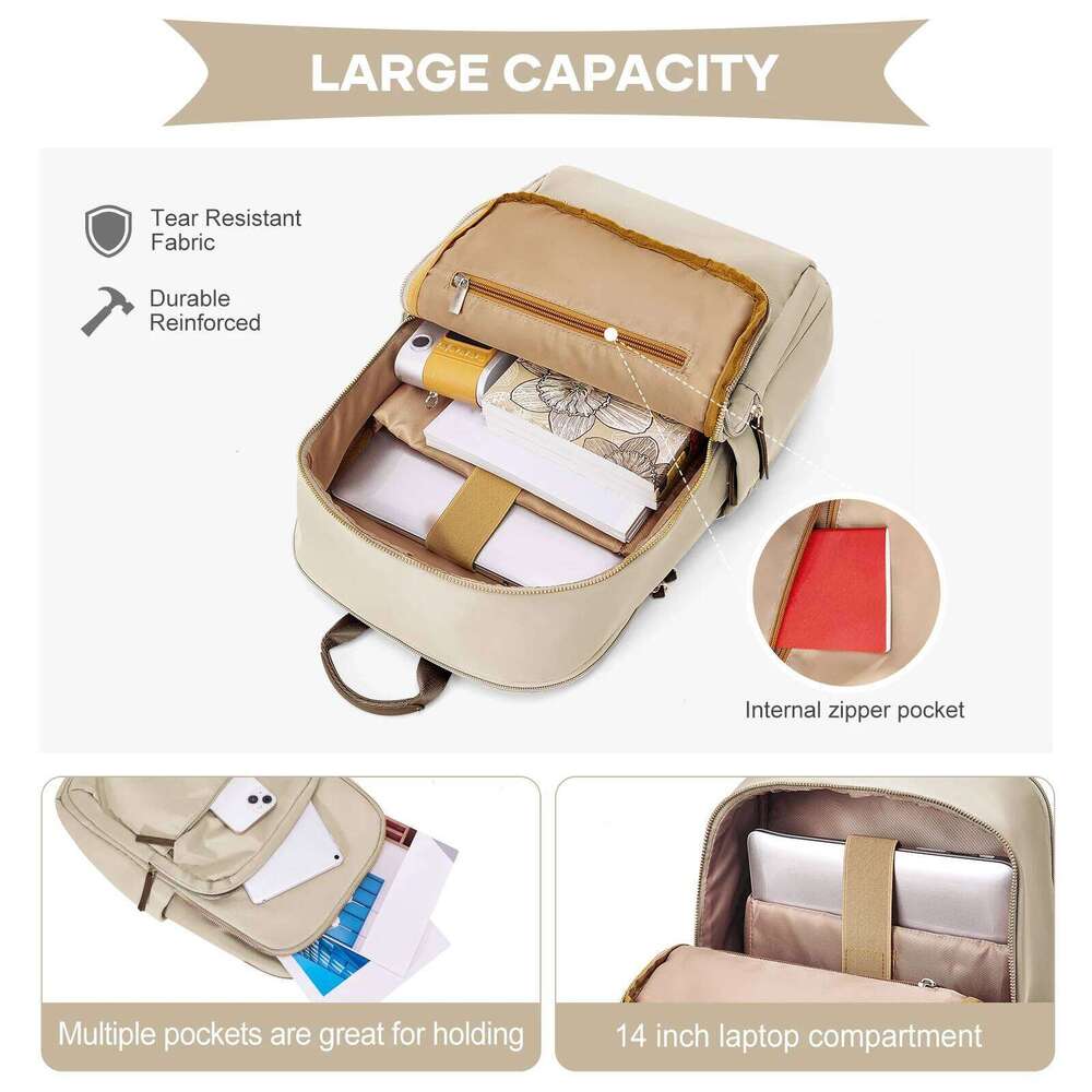 Women's Handbags Work Casual Backpack Ladies Elegant Theft-Proof Bag Travel Backpack, Laptop rucksack Z260202