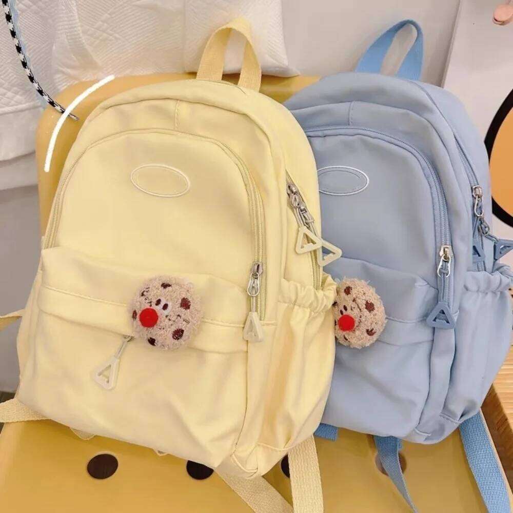 Korean Student School Bags For Teenage Girls Cute Women's Backpack Brand Book Pack Nylon Rucksack Z260202