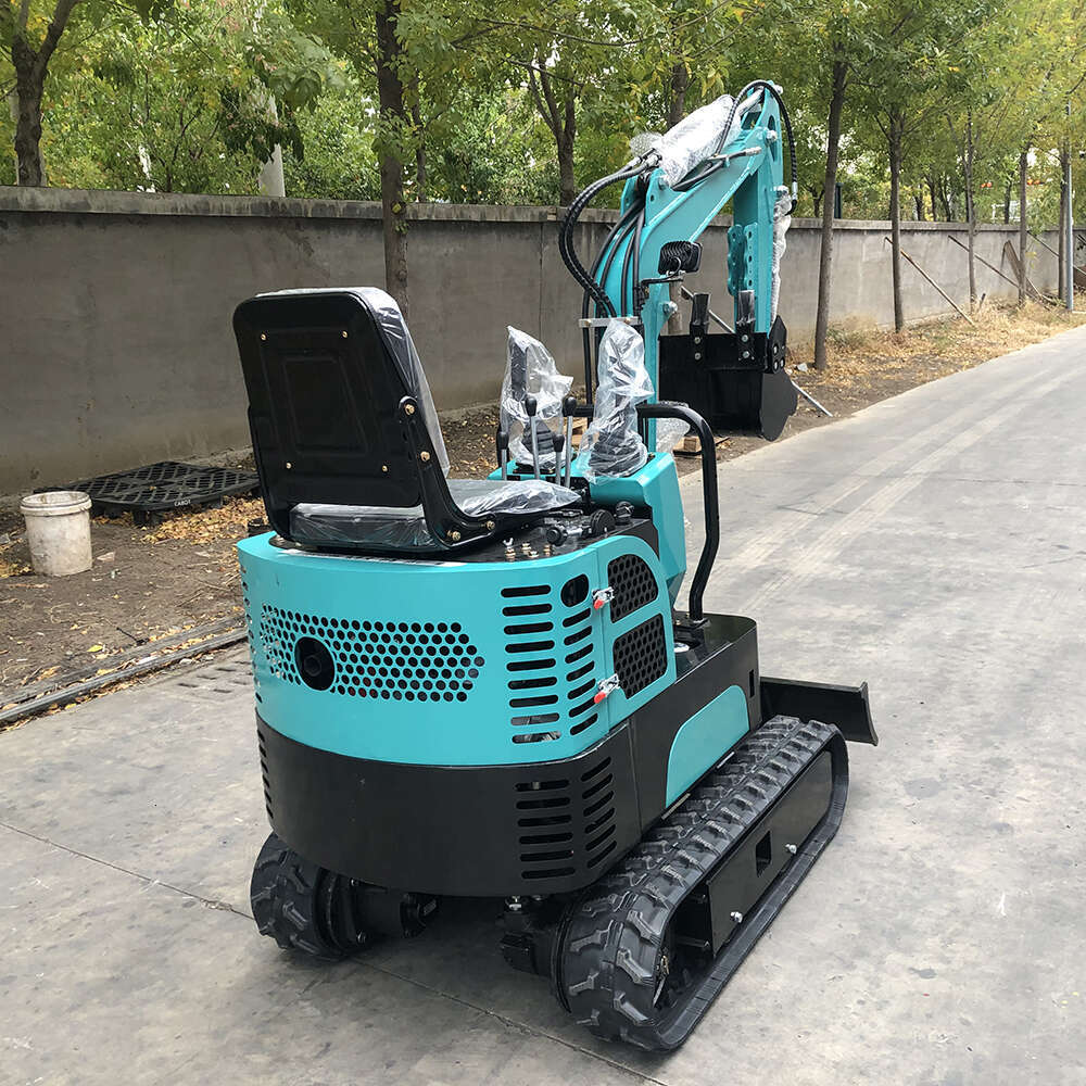 Mini Excavator Crawler 0.85 Ton Versatile Tool for All Seasons Digger for Summer Landscaping and Winter Snow Clearing Work for Property