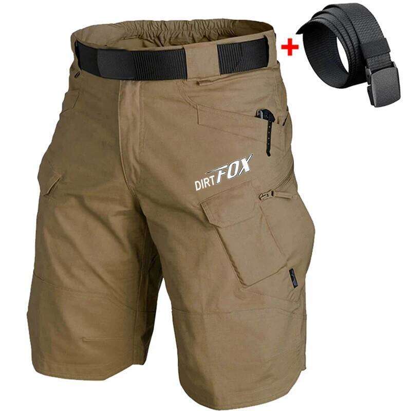 DIRTFOX Motorcycles Racing Bicycle Downhill Short Pants Mountain Bike Shorts Tactics Cargo Bottoms Culottes Pantaloni Mtb Enduro XJ260204