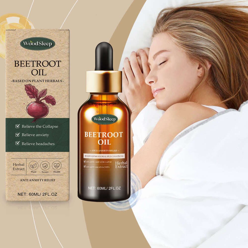 WoodSleep Beetroot Sleep Essential Daily Massage Hydration Moisturizing Bedtime Comfort Body Care Oil S260203
