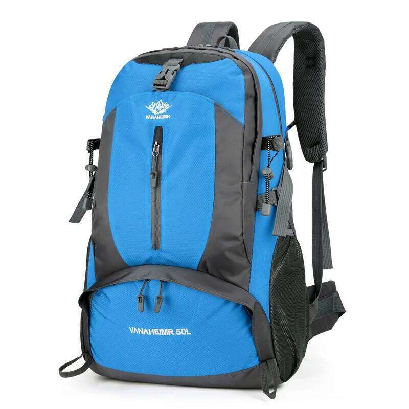 50L Outdoor Hiking Backpack New Model Sports Travel Large Capacity Double-Shoulder Bag for Mountain Climbing And Camping Z260202
