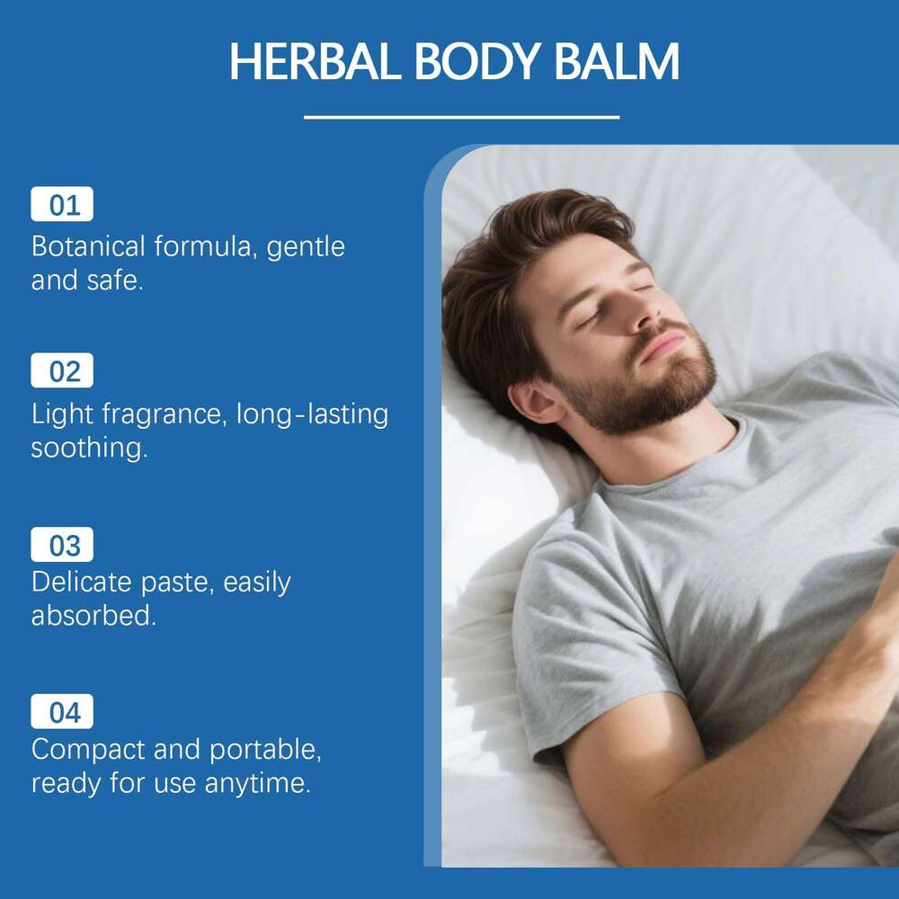 Ximonth Herbal Cream Bedtime Relaxation Plant Essence Fragrance Daily Care Nighttime Comfort Sleep S260203