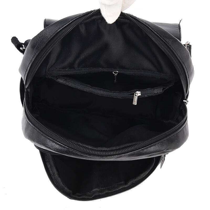 New Women Leather Backpacks High Quality Female Vintage Backpack For Girls School Bag Travel Bagpack Ladies Sac A Dos Back Pack Z260202