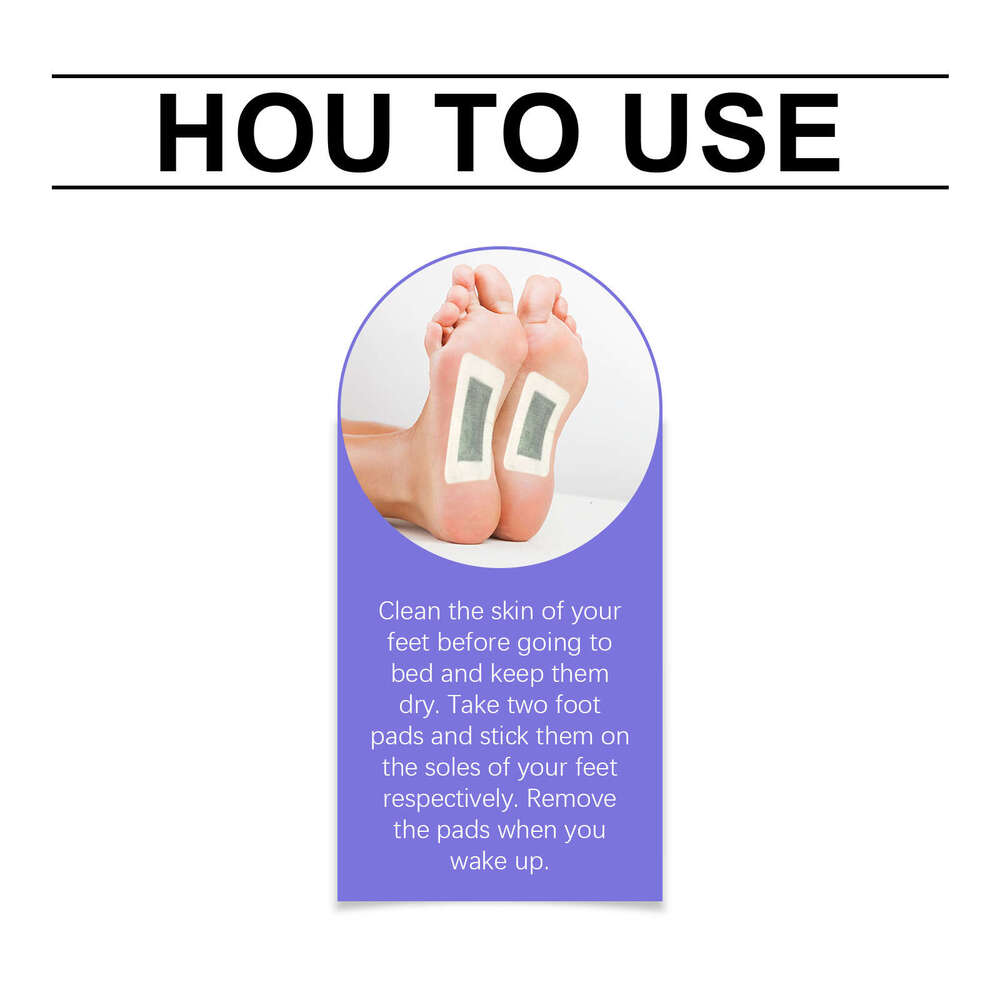 Ximonth Foot Gentle Soothing Comfort Nighttime Sleep Breathable Care Pads S260203