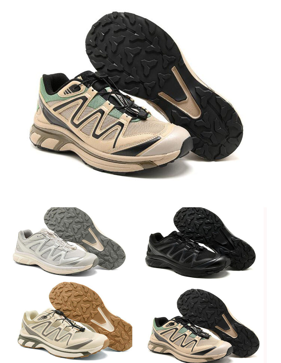 Trail Running Shoes Outdoor Off-road Breathable Mesh Sports X-Mission 4 Winter Adventures Run Breathable Non Slip Sports Shoes Mysterybox Store mounta