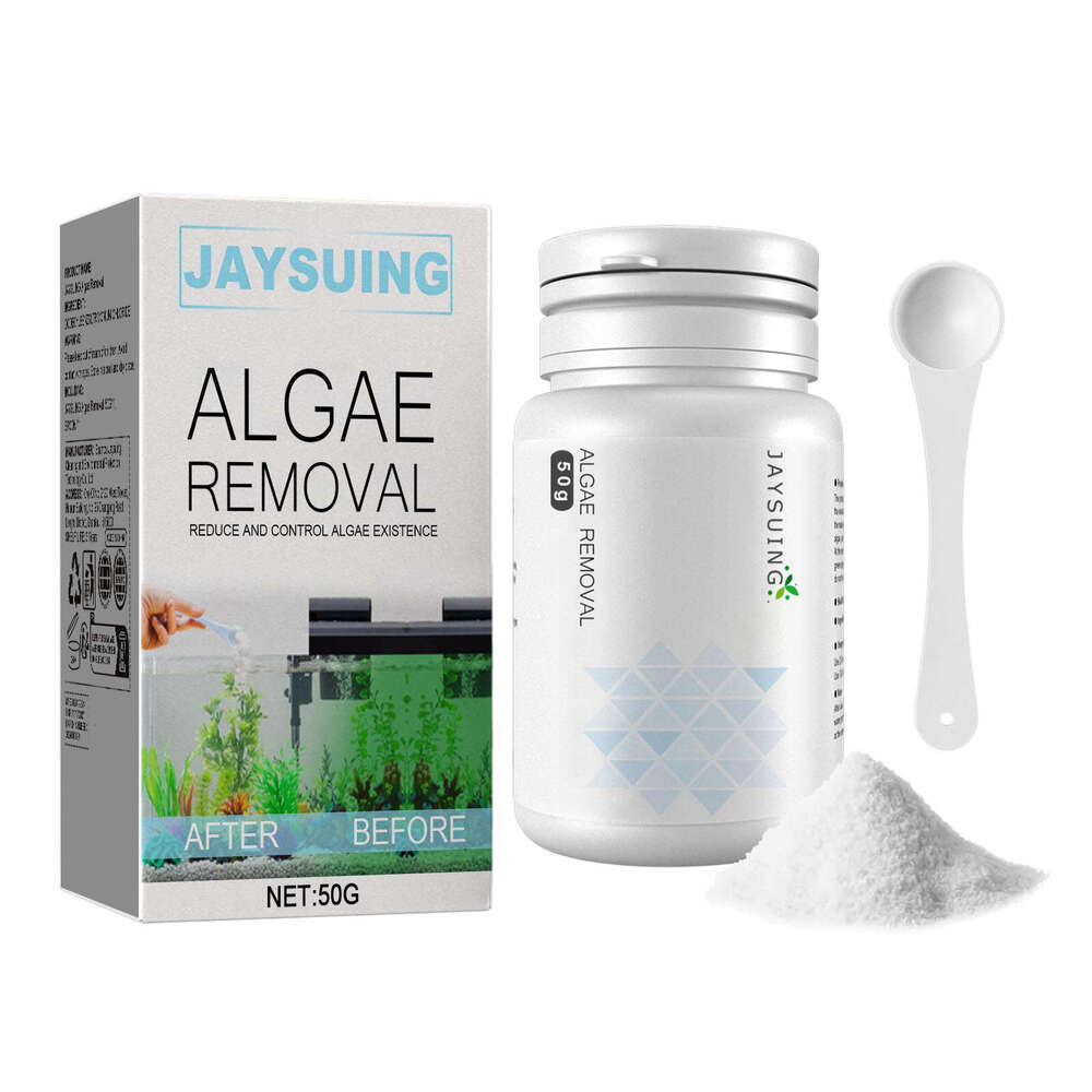 Jaysuing and Green Water Agent Fish Tank Moss Aquarium Algae Remover Solution S260203