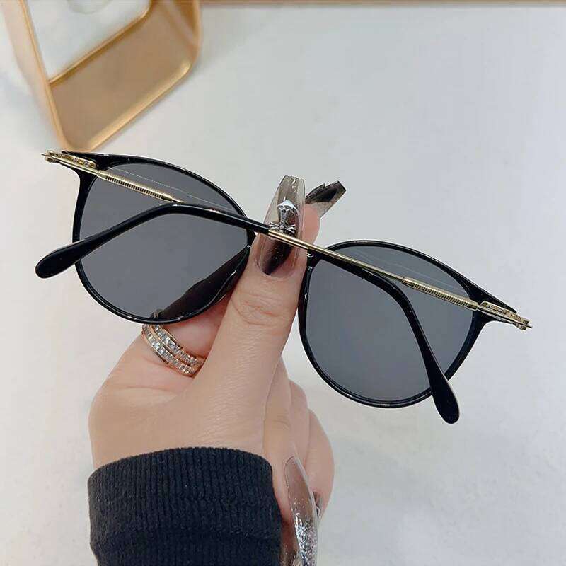 New Round Vintage Sunglasses Women Retro Luxury Designer Sun Glasses For Women's Sunglass Oculos De Sol Shades UV C260204