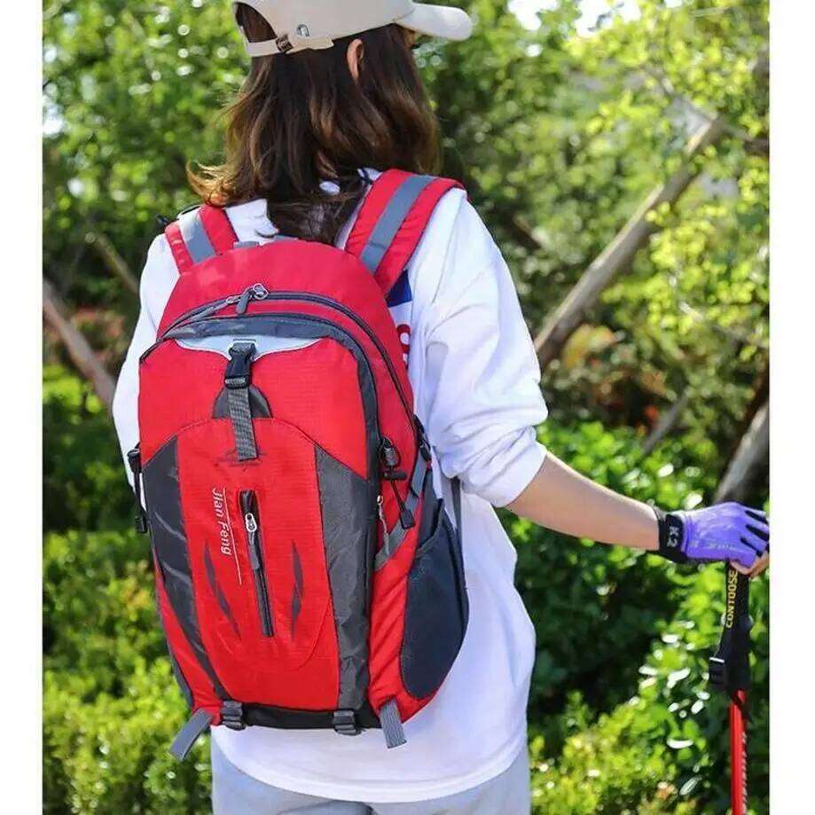 New 1 Pcs Outdoor Hiking Bag 40L Large Capacity Lightweight Travel For Men And Women Waterproof Riding Backpack Z260204