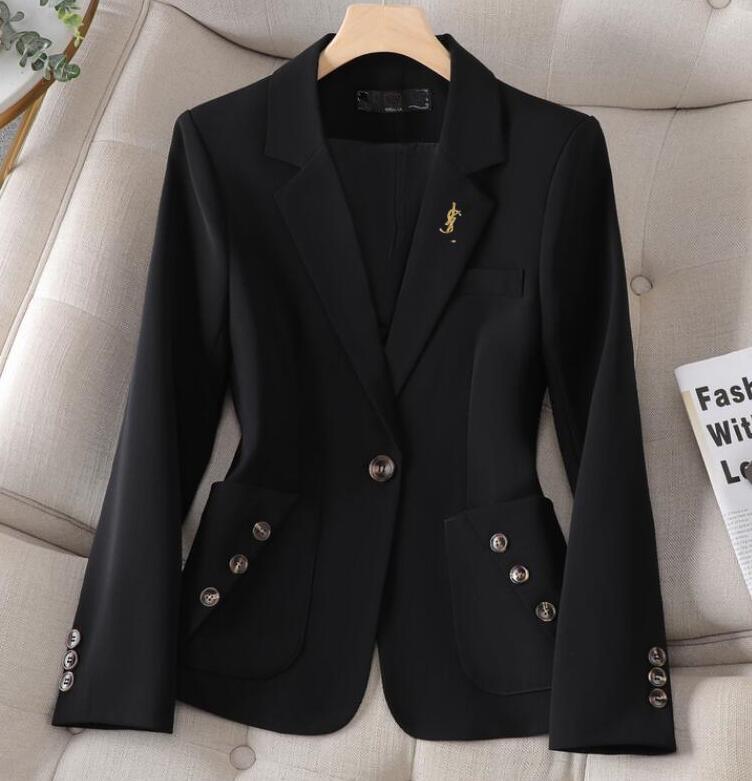 high quality designer suit for women luxury womens blazer spring jacket coat woman clothing NEL80