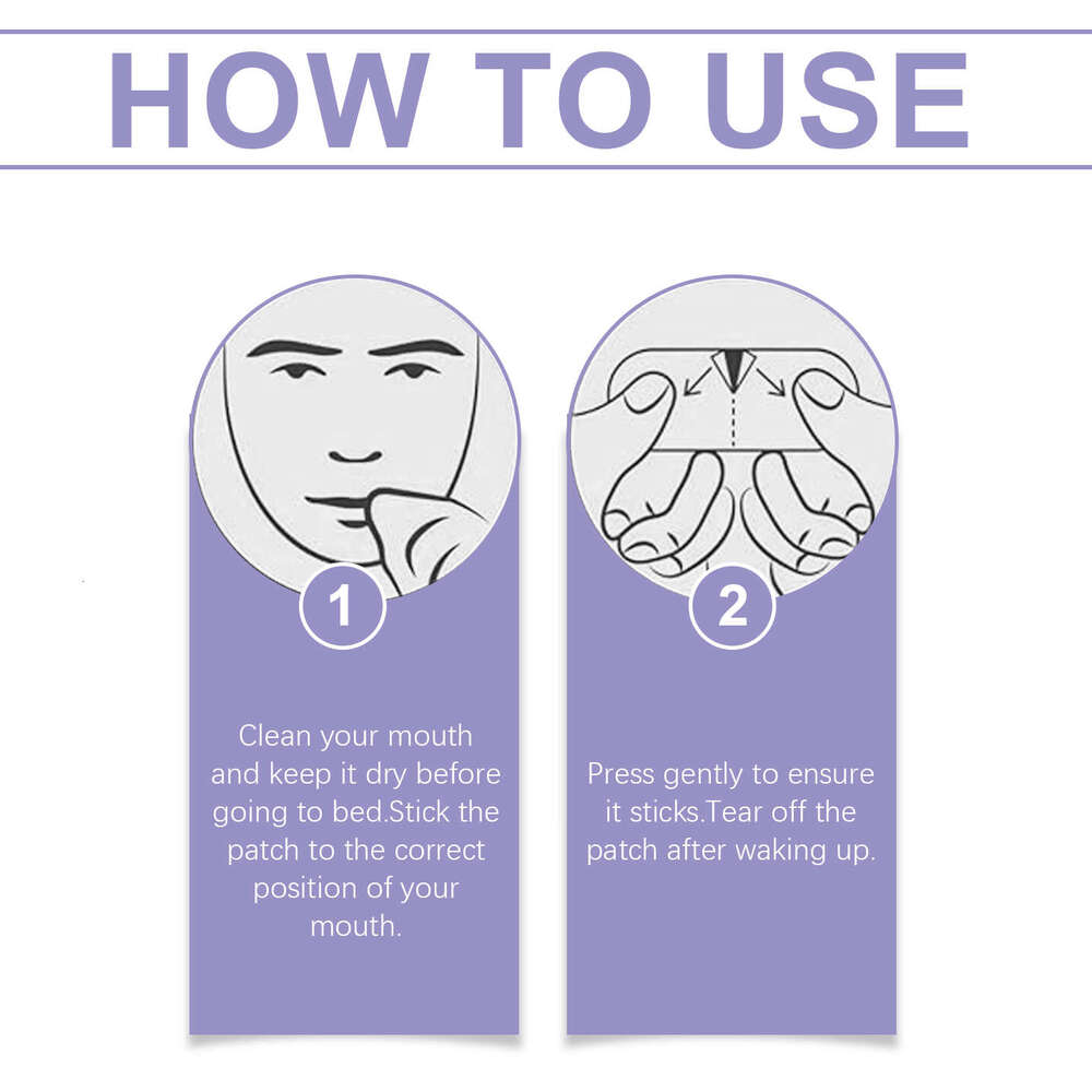 Ximonth Patch Comfortable Nighttime Sleep Relief Nasal Discomfort Anti-Snoring Care S260203