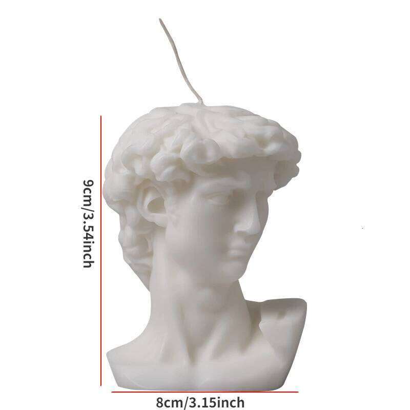 Nordic Style David Scented Mordern Home Desktop Decorations Accessories Aroma Candles Birthday Gifts Luxury Candle Decor S260204