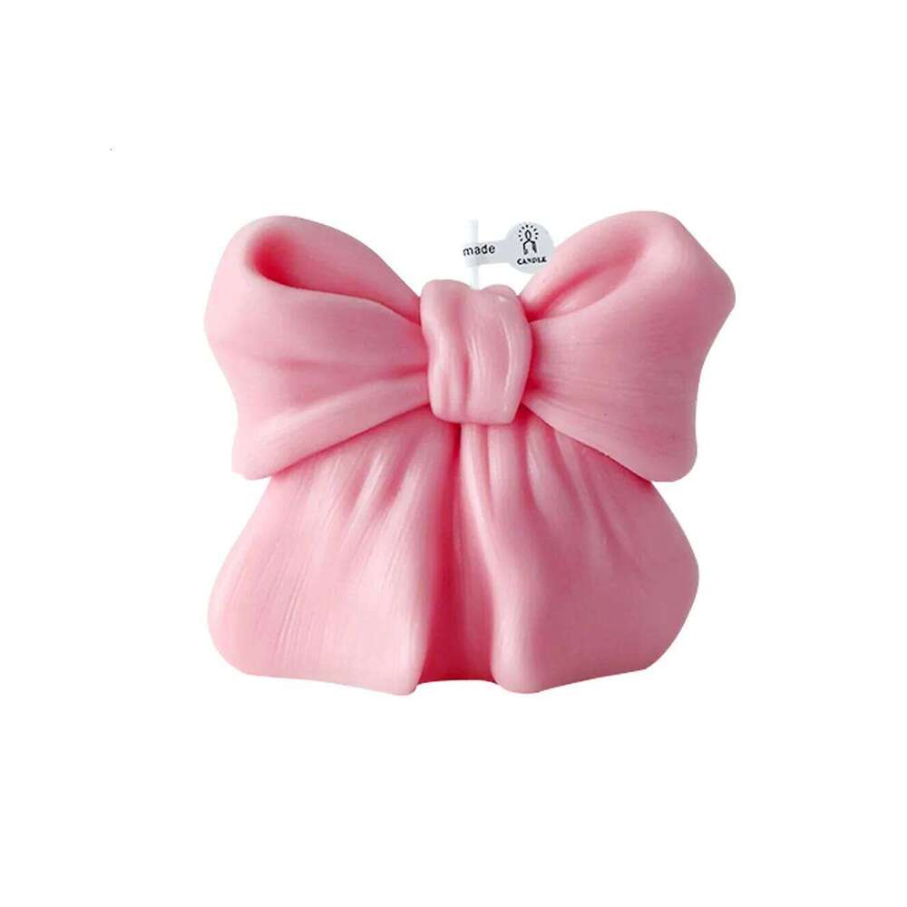 Bowknot Silicone Mold DIY Candle Wax Crystal Epoxy Plaster Craft Home Decor Gift Wedding Favors Decorations S260204