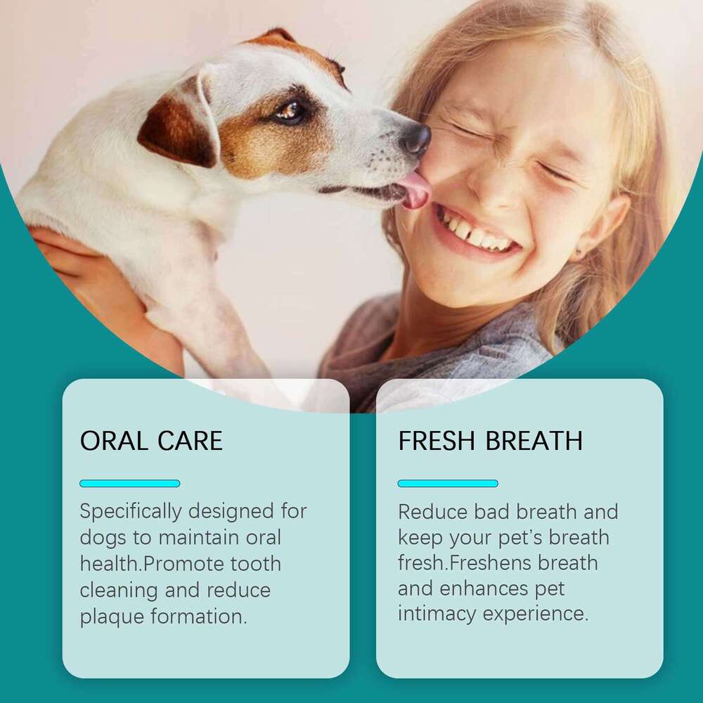 Yegbong Pet Oral Hygiene Cleaning Tartar Odor Dog Mouthwash S260203