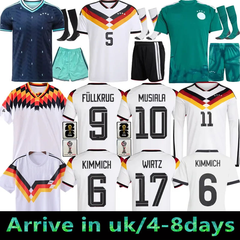 2026 Germany Soccer Jerseys 25 26 Germany Retro 125 Year Anniversary Jerseys Home Away Fans Player Men Kids Kits MUSIALA WOLTEMADE GNABRY KROOS MULLER HAVERTZ suit
