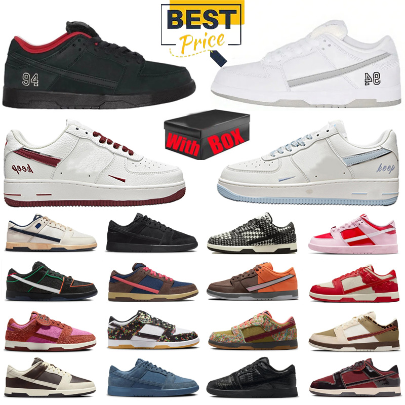 with box Designer Casual Shoes sneakers White Black Red Ink Ocean Fog Camper Green Valentine Day mens womens trainers Daily Outfit Outdoor Recreation Sneaker 36-45