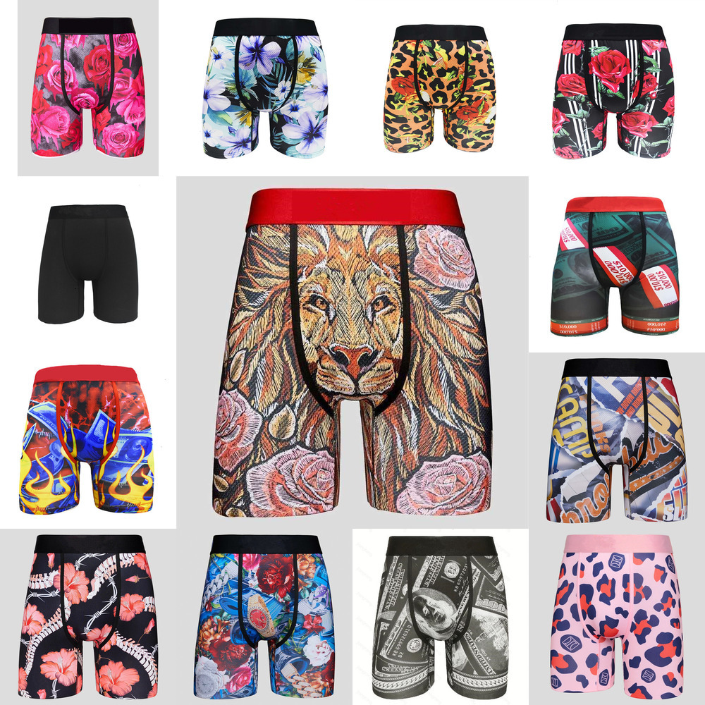 Sexy Cotton Underpants Men Shorts Boxers Briefs Quick Dry Breathable Underwear Pants With Bags Branded Male