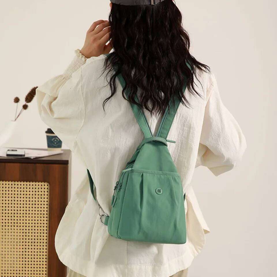 AOTIAN Multi-functional Waterproof Backpacks Chest Crossbody Shoulder Bags for Women Teenage Girls Travel Nylon Water Bottle Bag Z260202