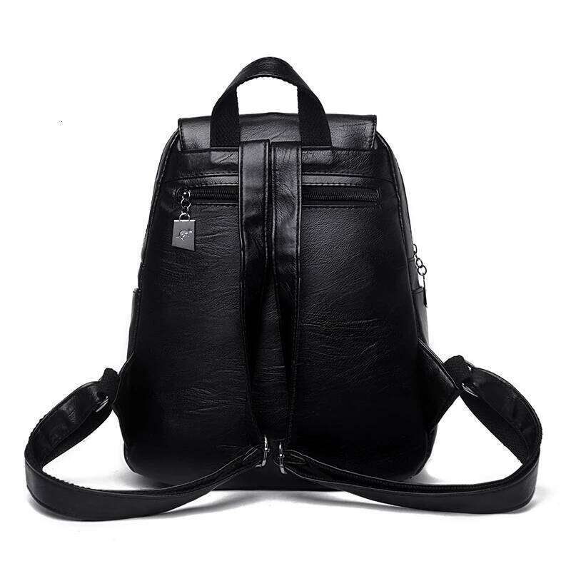 New Women Leather Backpacks High Quality Female Vintage Backpack For Girls School Bag Travel Bagpack Ladies Sac A Dos Back Pack Z260202