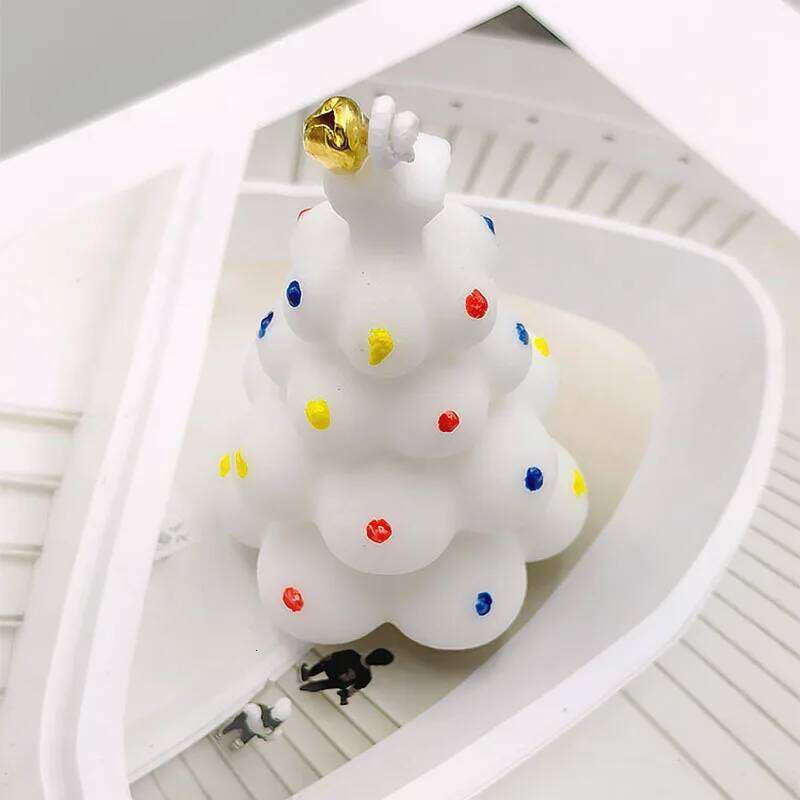 Tree Aromatherapy Atmosphere Sense Wedding Souvenir Gift Handmade Fragrance Christmas Decoration Styling Candle S260204