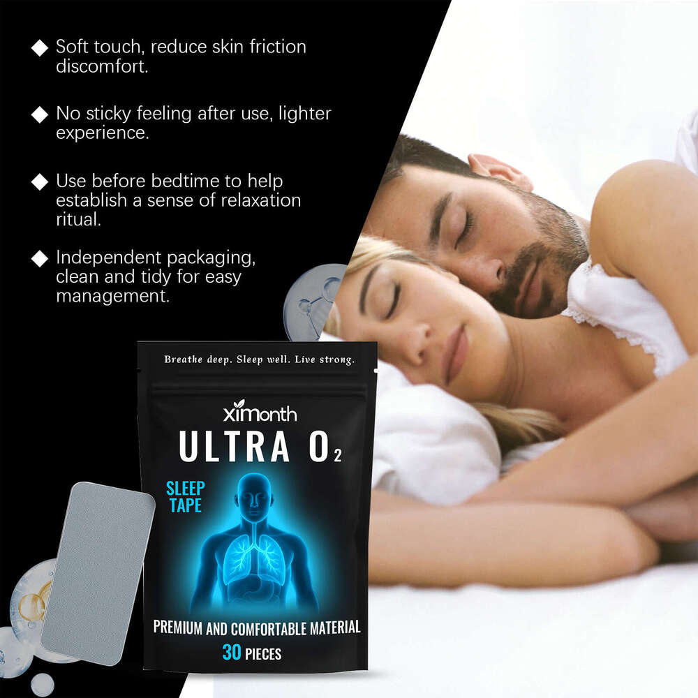 Ximonth Nighttime Anti-Snoring Comfortable Quiet Sleep Gentle Ingredients Daily Care Patch S260203