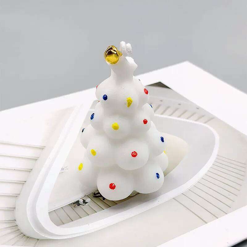 Tree Aromatherapy Atmosphere Sense Wedding Souvenir Gift Handmade Fragrance Christmas Decoration Styling Candle S260204