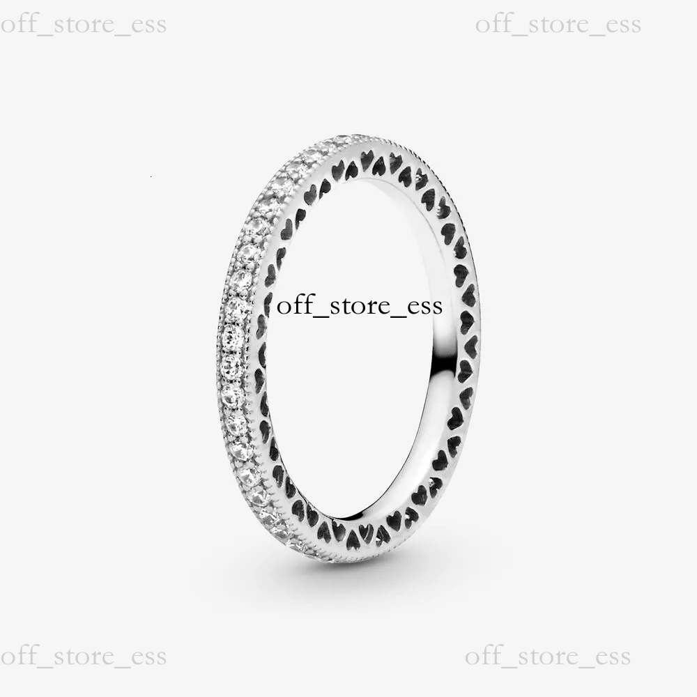 2026 Real 925 Sterling Silver Rings For Women Diamond With Original Box Set Fit Pandora Style Wedding Ring Engagement Jewelry 613