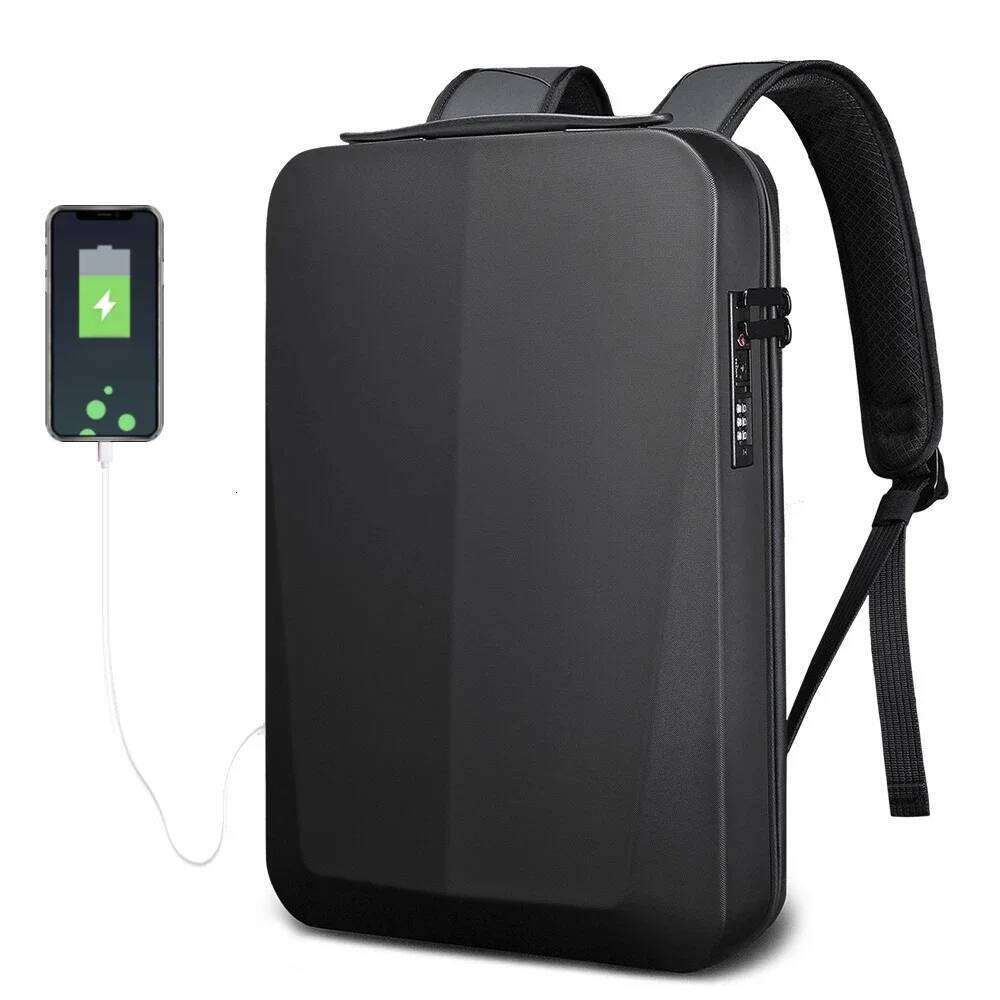 15.6 inch Laptop Expandable Travel Backpack Anti Theft TSA Lock Waterproof With USB Charing Port Schoolbag Z260204