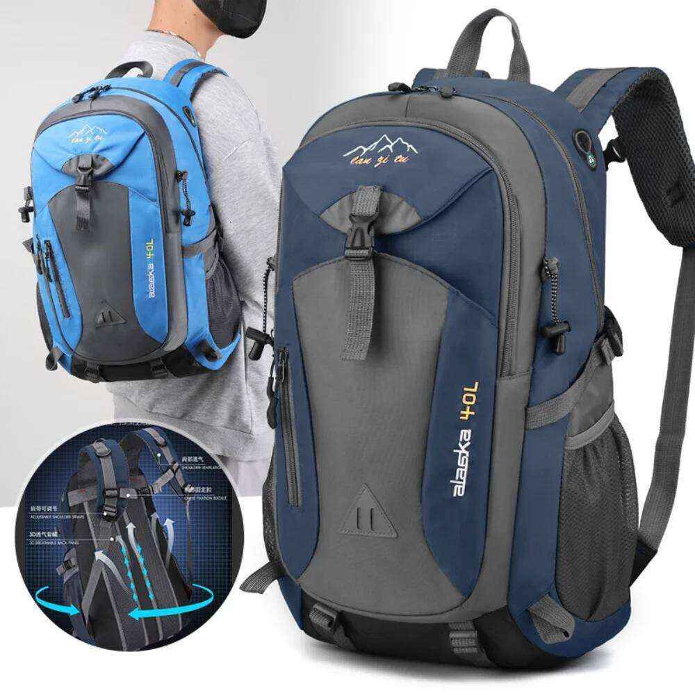 Large Capacity High-Quality Multifunctional Travel Backpack Reinforced For Camping Jogging Cycling Z260204