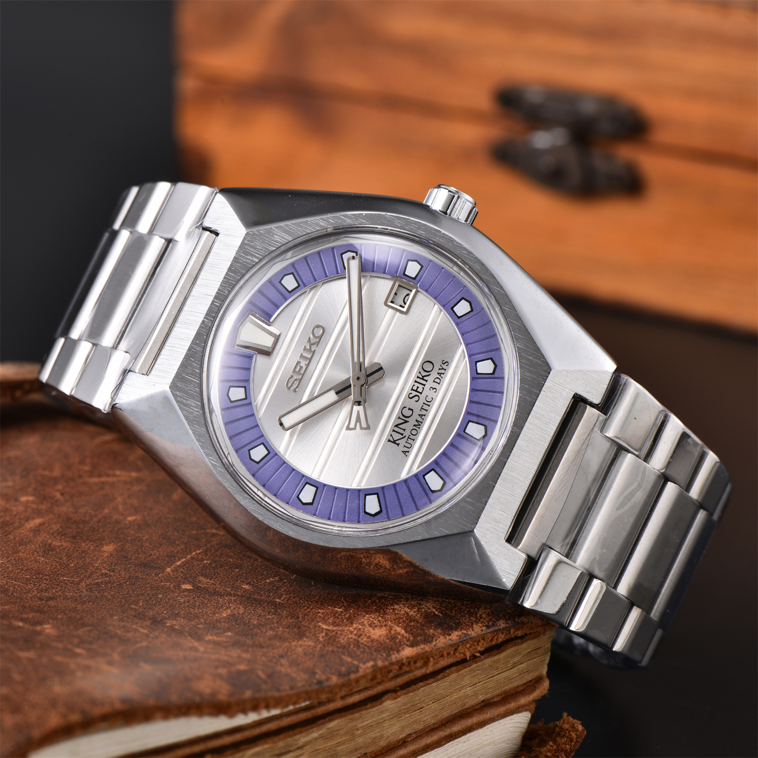 Mens SEIKOity Automatic Movement watch multifunction Wristwatch Designers Men Watches Stainless Steel Wristwatches Montre de luxe #265