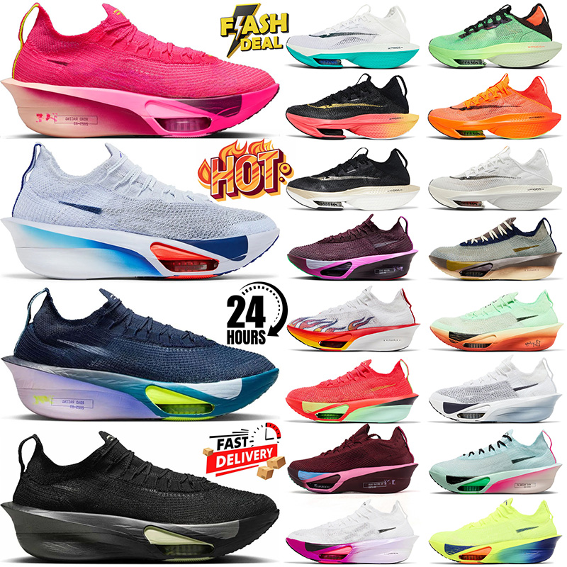 Alpha Fly NEXT% 2 3 4 Designer Running Shoes alphaflys Men Women White Black Hyper Pink Mint Foam Obsidian Gridiron Medium Ash mens trainers outdoor runners sneakers