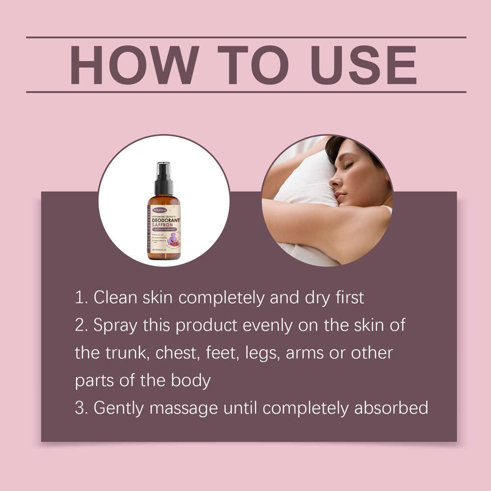 WoodSleep Saffron Magnesium Spray Gentle for Comfortable Sleep Portable Care S260203