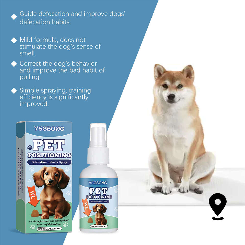 Yegbong Aid Gentle Non-Irritating Dog Sniffing Guide Pet Positioning and Defecation S260203