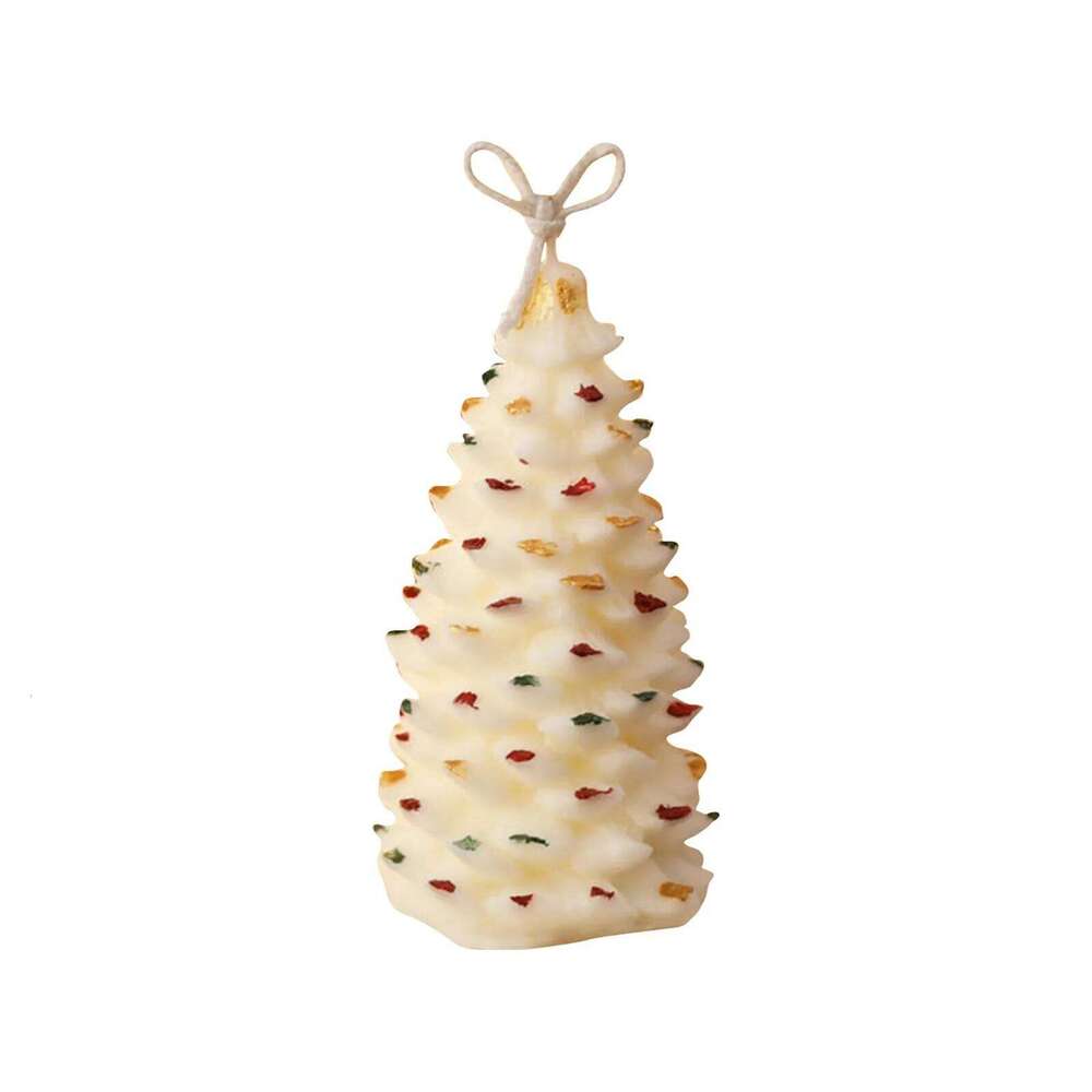 Aromatherapy Green Christmas Tree Party Festival Atmosphere Decoration Fragrance Candles S260204