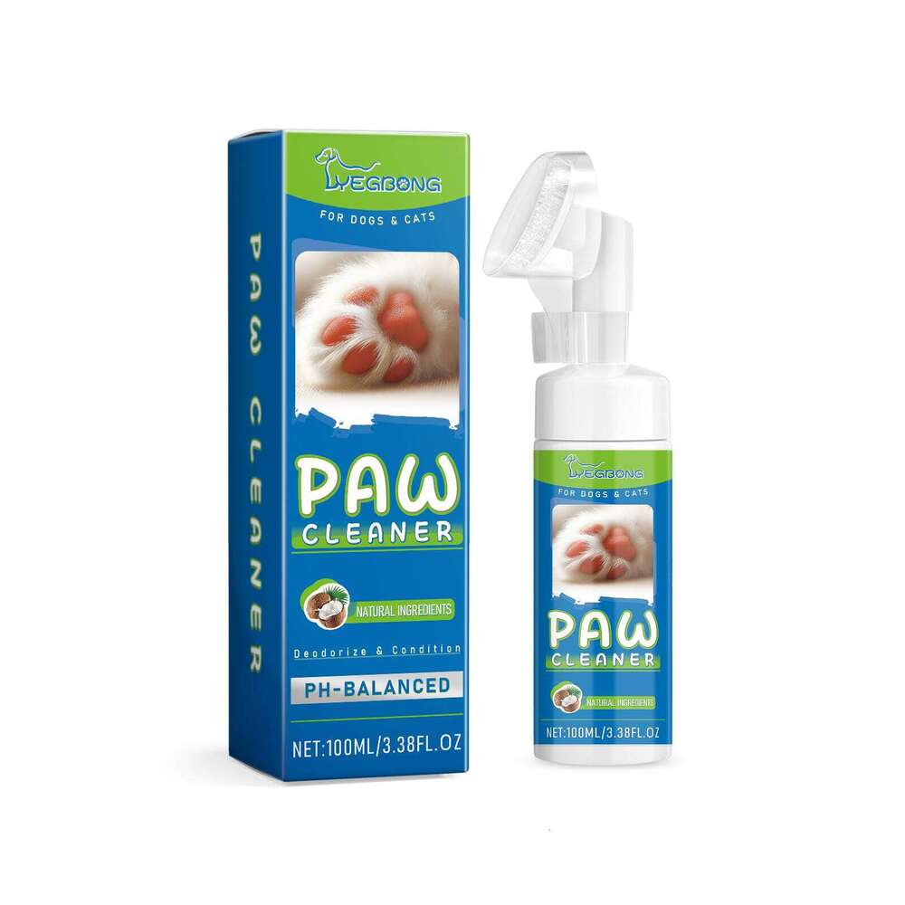 Yegbong Pet Cleaner Dog Cat Paw Cleaning Foam Foot Care S260203