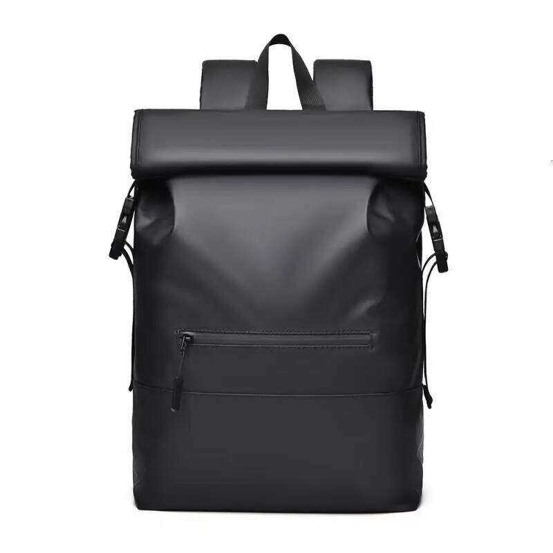 Large Capacity Men's Fashionable Folding Roll-up Outdoor Leisure Bag Functional Wind Commuter Travel Backpack Z260204