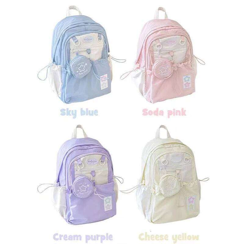 Girl's Backpack Student New Fashion Backpacks Girls Large Capacity Travel Female Shoulder Bag for High School Z260204