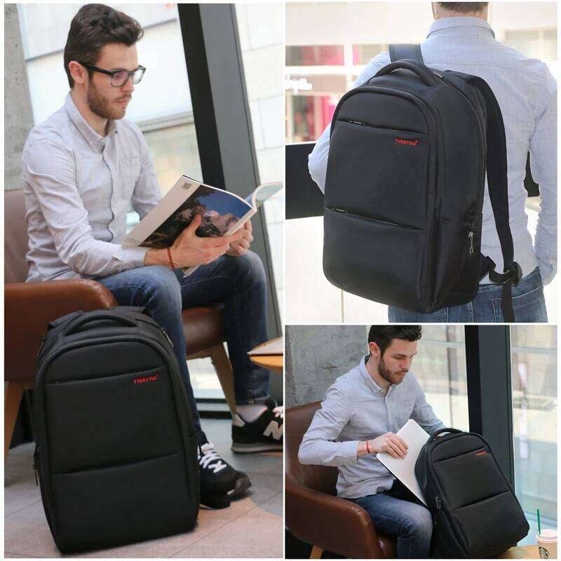 Tigernu Anti-theft Backpacks Large Capacity 15.6 17 19inch Laptop For Men Travel Backpack Women Bag Female Knapsack Z260204