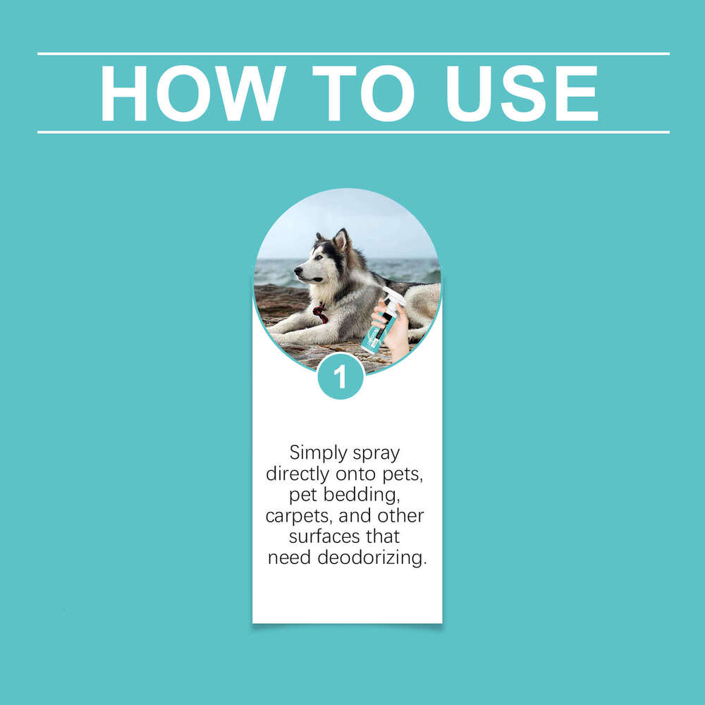 Yegbong Spray Deodorizing Cleaning Odor Removal Long-lasting Fragrance Protects Pet Health S260203