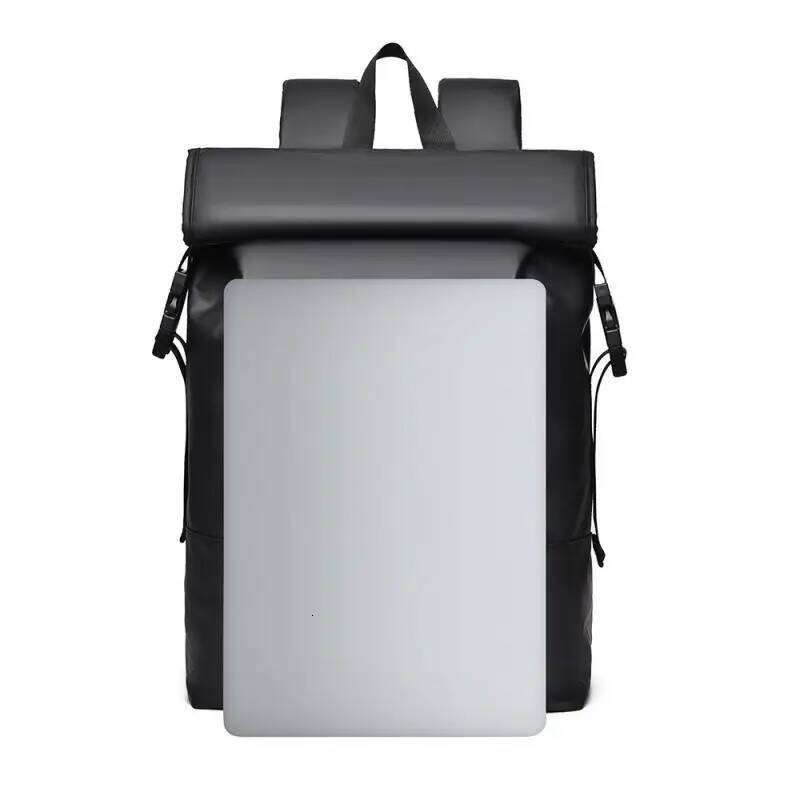 Large Capacity Men's Fashionable Folding Roll-up Outdoor Leisure Bag Functional Wind Commuter Travel Backpack Z260204