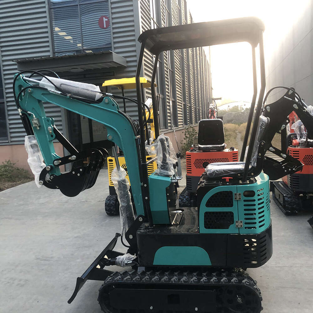 Crawler Mini Excavator 1 Ton with Simple Mechanical Controls for Sale Easy to Maintain Small Tracked Digger for Remote Area Projects